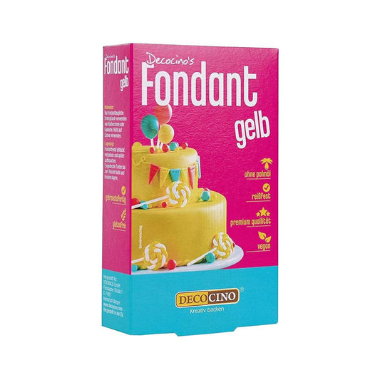 Fondant - Gelb