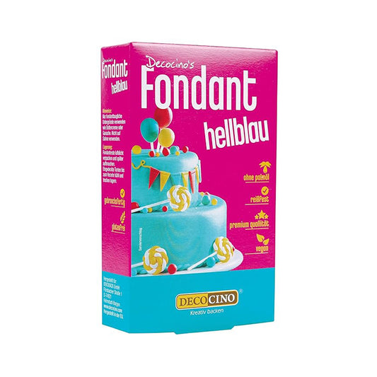 Fondant - Hellblau