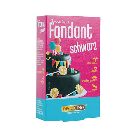 Fondant - Schwarz