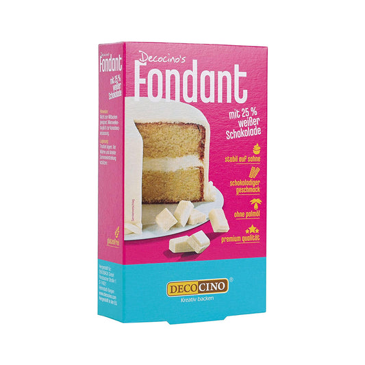 Fondant - Weiße Schokolade